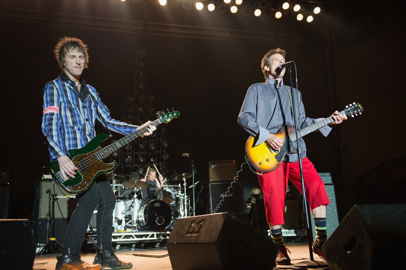 Tommy Stinson and Paul Westerberg at Riot Fest 2013